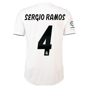 Real Madrid Sergio Ramos Home Jersey 2018/19 - Fans Jersey Stop