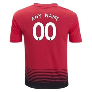 Manchester United Youth Custom Home Jersey 18/19