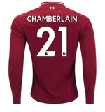 Liverpool Chamberlain Long Sleeve Home Jersey