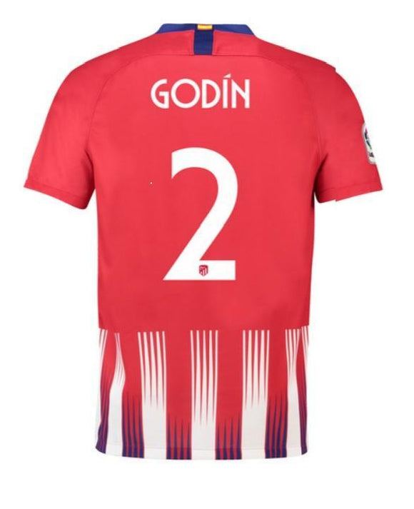 Atletico Madrid Godin Home Jersey