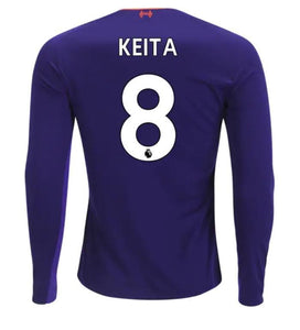 Liverpool Keita Long Sleeve Away Jersey 2018/19