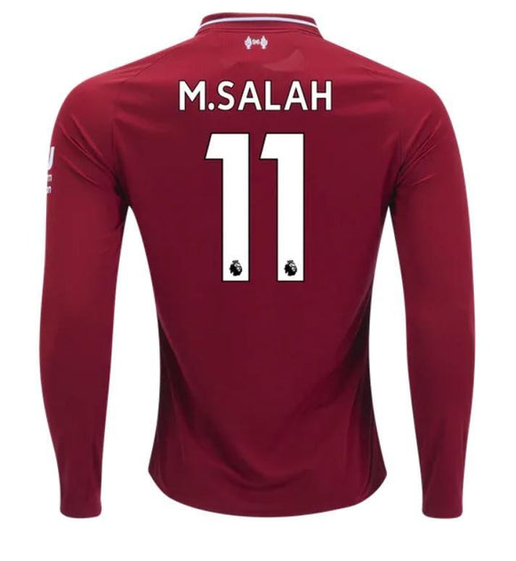 Salah Long Sleeve Home Jersey