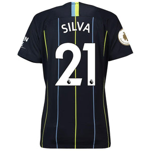 Silva Manchester City Women's 2018/19 Away Jersey