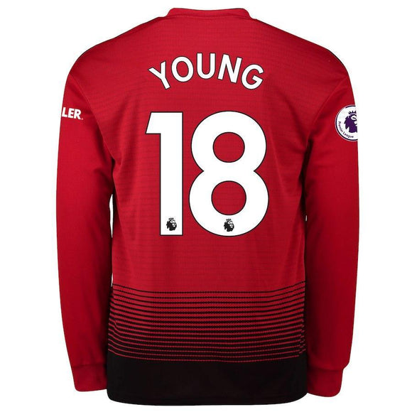 Manchester United Young Home Long Sleeve Jersey