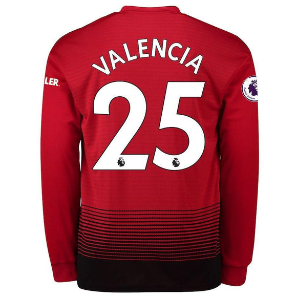 Manu Valencia Home Long Sleeve Jersey